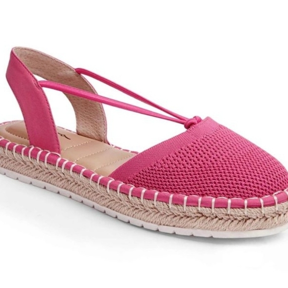 Kelly And Katie Pink Espadrille Sandals.Size 7 1/2 - Picture 1 of 5